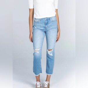 ARTICLES OF SOCIETY | Distressed | High rise| Cropped |Blue |Denim|Jean |Size 25